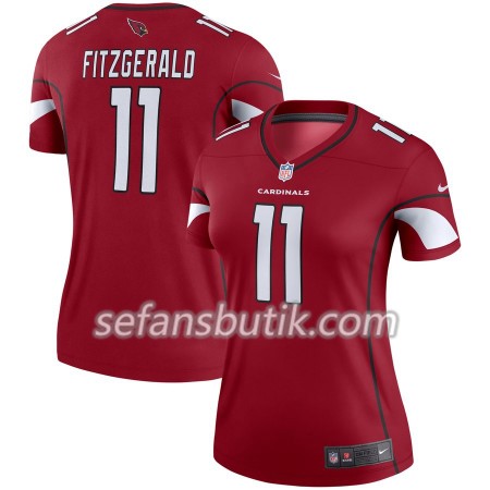 Arizona Cardinals Tröjor Larry Fitzgerald 11 Nike Röd - Dame Arizona Cardinals Tröjor Larry Fitzgerald 11 Nike Röd - Dame